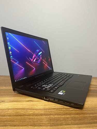 Ноутбук ASUS ROG STRIX 17.3" IPS i7 GTX 1050 Ti 4GB 8GB SSD512GB Rgb ...