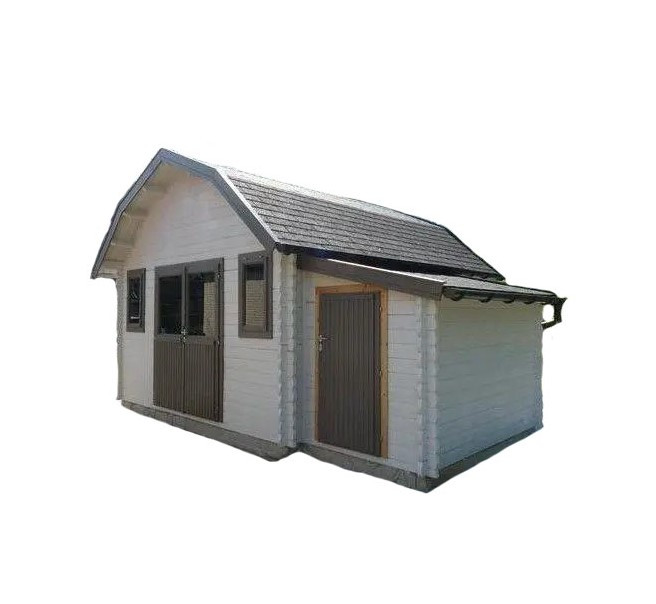 Сучасний сарай, госпблок для дачі з дерева 5.5х3,0 м. від виробника Modern barn - 72