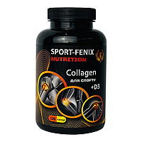 Комплекс Collagen для спорту TM SPORT FENIX NUTRITION з хондроїтином, глюкозаміном і МСМ + Вітамін D3 120 кап.