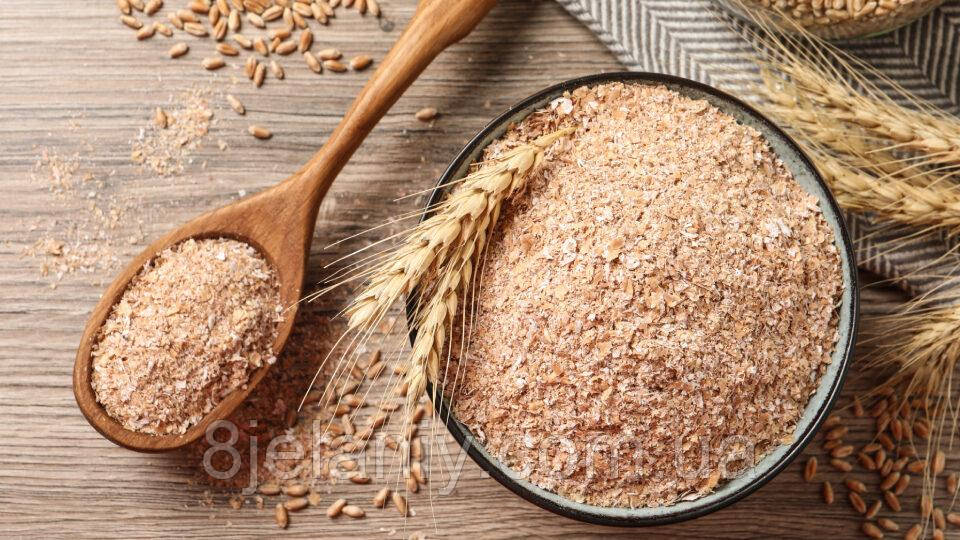 Висівки пшеничні хлібні Золоте зернятко мішок 25 кг