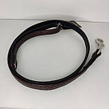 Повідець KARELINE для собак подвійний 16 мм 1200 мм Колір:коричневий, фото 3