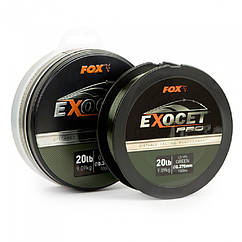 Волосінь Fox Exocet Pro Distance Casting Monofilament Green 0.26-0.40 mm
