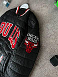 Чоловіча куртка бомбард Chicago Bulls осінь-весна демісезонна Туреччина. Живе фото (чикаго булс), фото 5