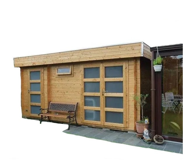 Сучасний сарай, госпблок для дачі з дерева 4.9х3,0 м. від виробника Modern barn - 73