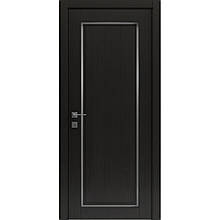 Двері колекції Style модель "Style-01" ПГ (з вставкою зі скла), Венге