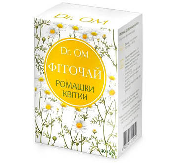 Ф/Ч DR. OM РОМАШКИ КВІТКИ 40 г пачка