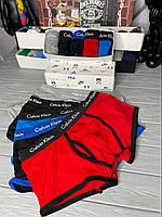 Чоловічі труси Calvin Klein 365, набір спідньої білизни Кельвін Кляйн, 5 чудових боксерок!, фото 3