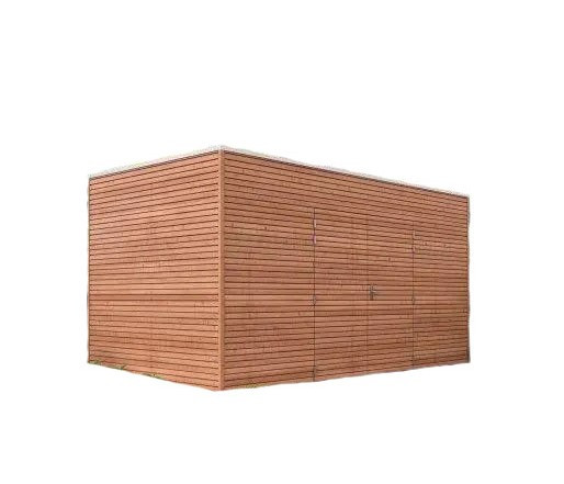 Сучасний сарай, госпблок для дачі з дерева 3.5х2,5 м. від виробника Modern barn - 85