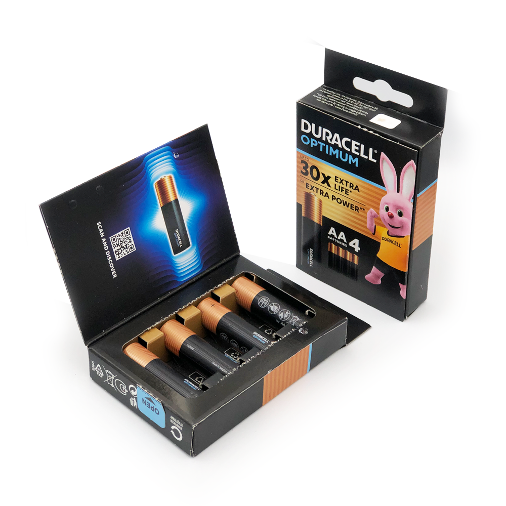 Батарейки AA / LR6 Duracell Optimum Alkaline (4шт.)