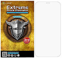 Защитная пленка iPhone 13/13 Pro/14 прозрачная противоударная 5H Extreme Shock Eliminator 3th Generation X-One