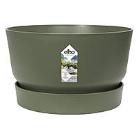 Горшок Elho greenville bowl 33cm зеленый 332464