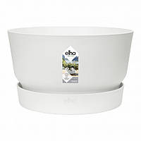 Горшок Elho greenville bowl 33cm белый 332266