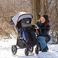 Прогулянкова коляска Carrello Bravo Plus (Каррелло Браво Плюс) CRL-5515 Mist Grey (світло-сірий колір)