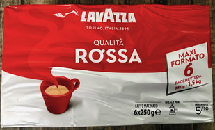 Кава мелена Lavazza Qualita Rossa 6 x 250 г.