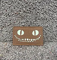 Шеврон «Smiling cat» lasercut cb-gl