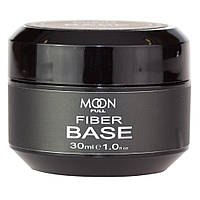 MOON FULL FIBER BASE база с волокнами для гель лака, 30 мл.