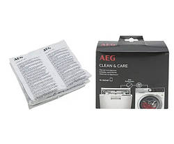 Порошок від накипу AEG Clean & Care (12 шт/упак), сашет - A6WMDW12 / 9029798056