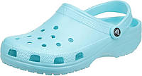 4 Women/2 Men Ice Blue Crocs Unisex-Adult Classic Clogs (Бестселлеры)