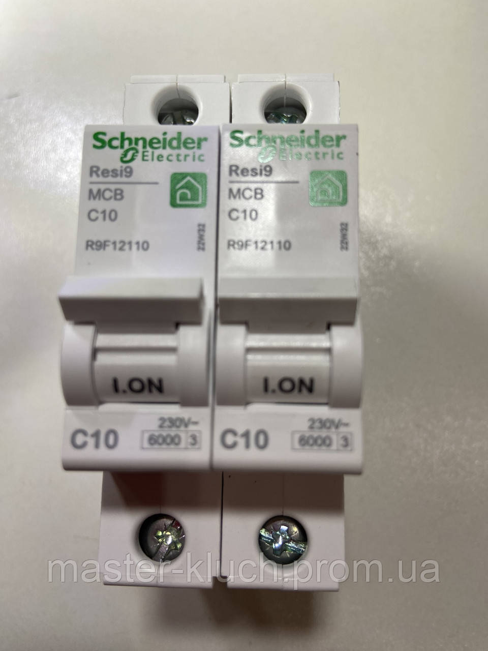 Автоматический выключатель Schneider Electric Resi9 10А 1P С - фото 8 - id-p1464591399