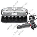 Стробоскоп світлодіодний на присосках червоно-синій на лобове скло, фото 3