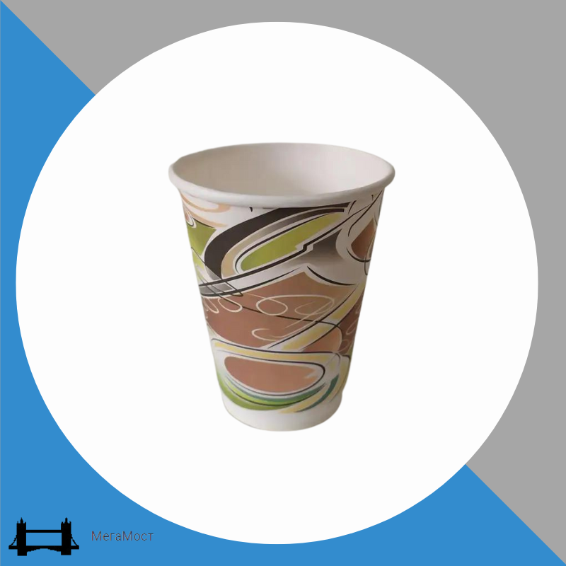 Купить Бумажные стаканчики одноразовые для кофе крафтовый 250 мл 50 шт ...