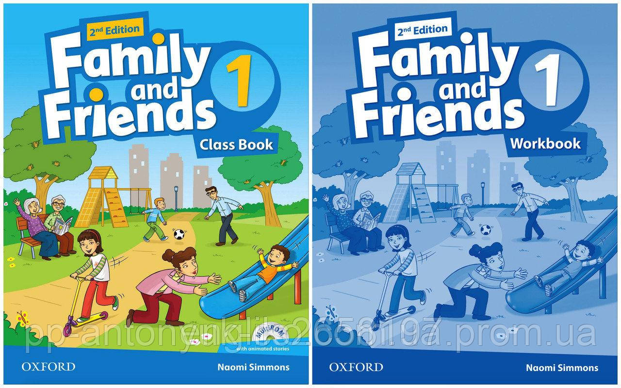 Family and friends 1 (2-edition) Комплект (Підручник + Зошит)