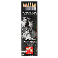 Набор карандашей Caran d'Ache Graphite Line 6 шт. 775.306