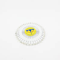 Портнівська шпилька зі акриловою головкою 37 мм