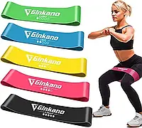 Фитнес резинки Ginkano Fitness 5шт. Германия