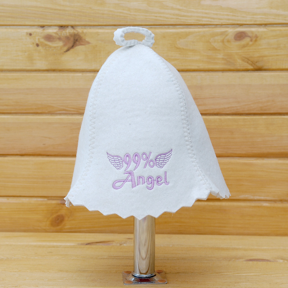 Шапка для лазні G "99% Angel"