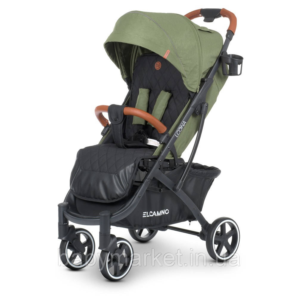 Коляска El Camino Loona ME 1090-1 (olive green), фото 1