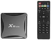 Смарт-ТВ-приставкаTV Box Android X88 mini 4Ядра+2Gb RAM+16Gb ROM Android, приставки для телевізорів