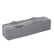 Манеж дитячий EL CAMINO ME 1096 ACTIVE Pink Gray 2колеса, вхід-змійка, кишеня, 2 кільця, фото 5