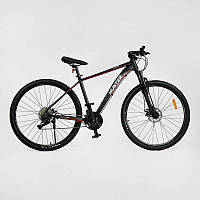 Велосипед Спортивний Corso "Hunter" 29" HT-29258 (1) рама алюмінієва 19", обладнання L-TWOO-A5, 27 швидкості,