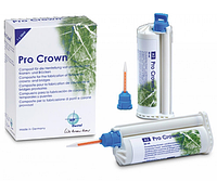 Pro Crown®. Temp C&B. 50мл. /75г. 10:1 картридж А1 Изготовление временных ортопедических конструкций.