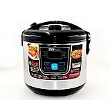 Побутова мультиварка з рисоваркоюZepline ZP060 з 12 програмами для готування страв 6 л, мультиварка1800 Вт, фото 2