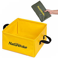 Ведро складное Naturehike Square bucket 13л NH19SJ007 Жовтий