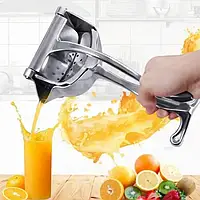 Соковыжималка ручная для фруктов с зажимом Hand Juicer Aluminium, Cоковыжималка для фруктов с зажимом