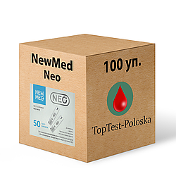 Тест-смужки НьюМед Нео (NewMed Neo) 100 паковань