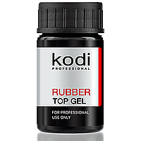 Каучуковый топ для гель лака Kodi Professional Rubber Top Gel, 14 мл