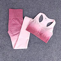 Спортивний жіночий костюм для фітнесу L різнобарвний