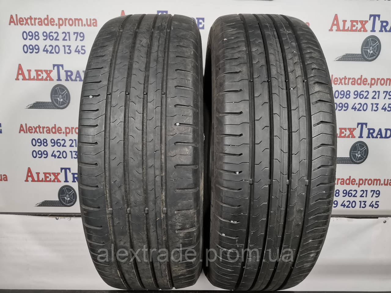 2 шт 215/60 R17 Continental ContiEcoContact 5 летние шины бу