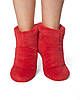 Капці-чобітки домашні махрові Червоний, фото 2