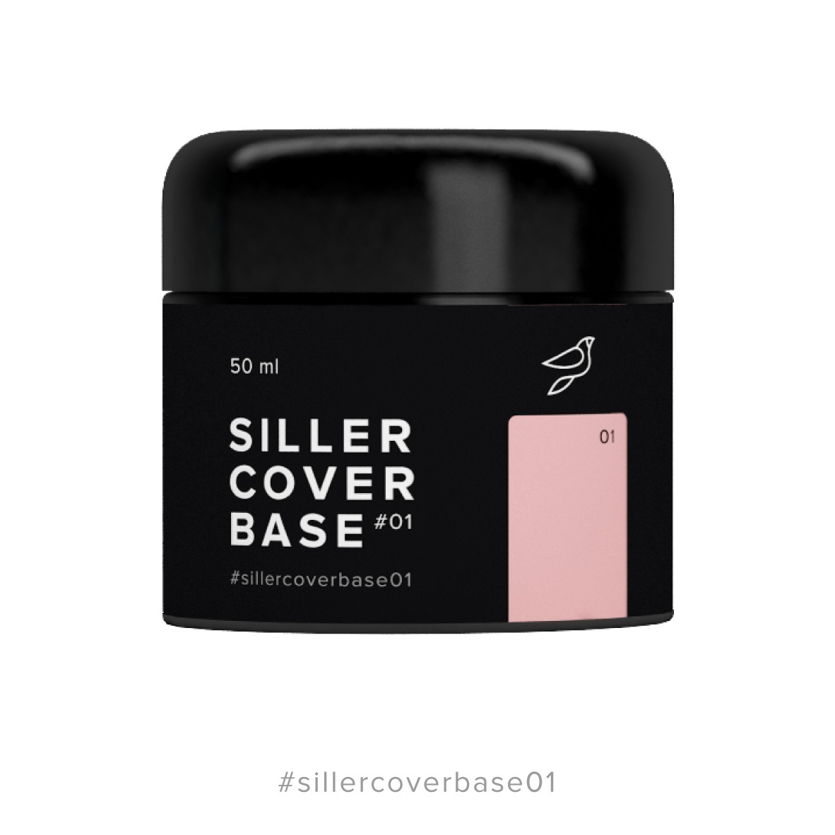 Siller Cover Base №1 камуфлююча база (бежево-рожевий), об'єм 50 мл ( "№ 1020") - фото 1 - id-p1763461276
