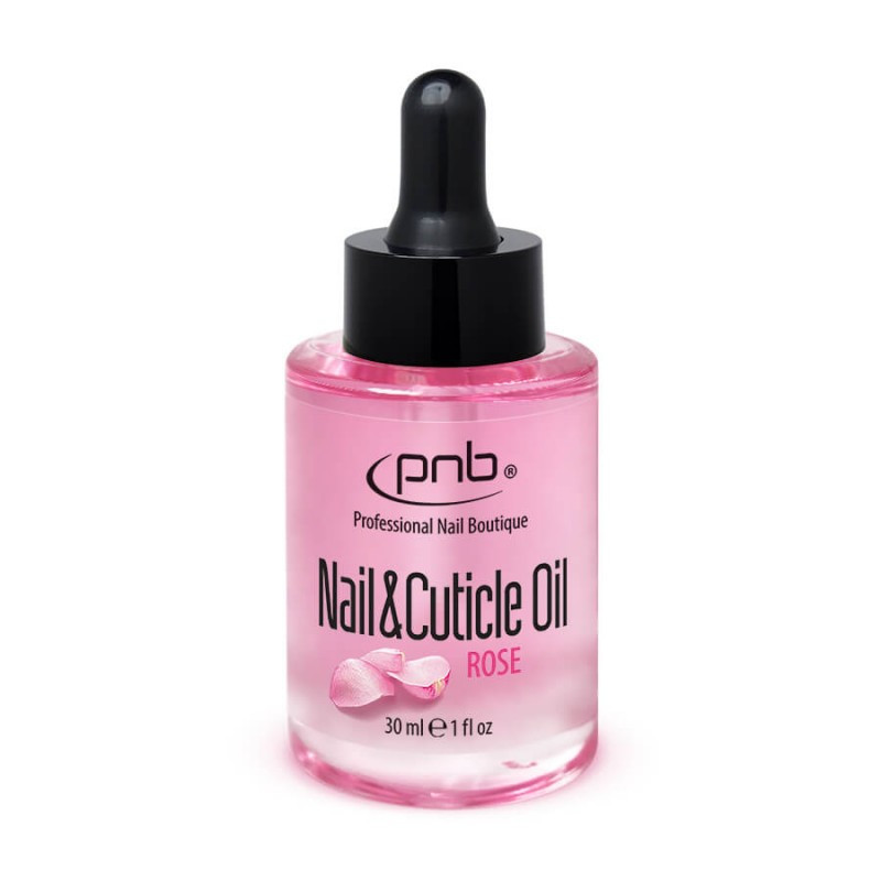 Масло для кутикули PNB Nail Cuticle Oil Rose, 30 мл