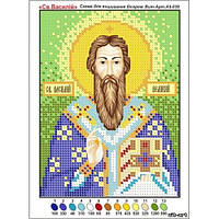 Св. Василий именная икона схема для вышивки бисером Vit-Art 5038І