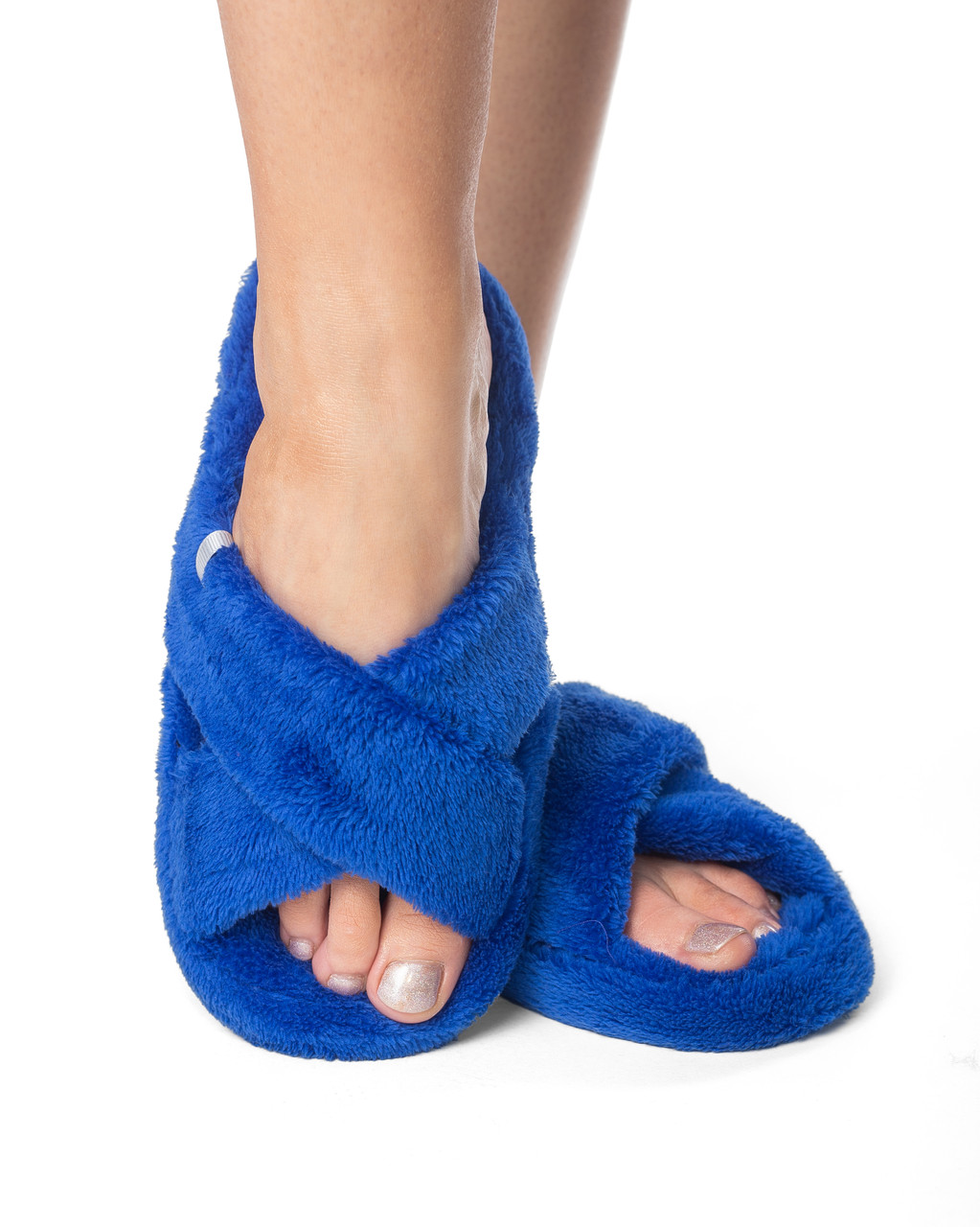 Капці домашні махрові Електрик, фото 1