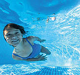 Каркасний басейн Intex 305x76 см Prism Frame Pool 26700 Сірий, круглий, 4485 л, фото 6