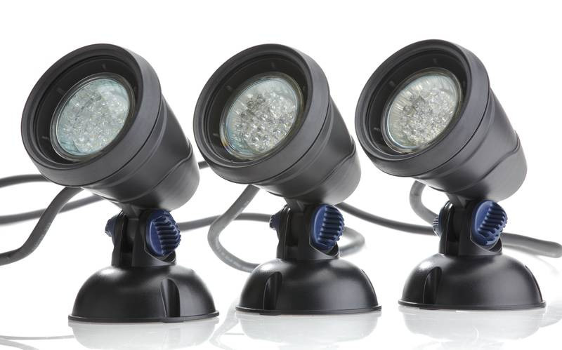 OASE Lunaqua Classic LED Set 3 подсветка, светильник для пруда, фонтана, водопада, водоема - фото 2 - id-p22035349