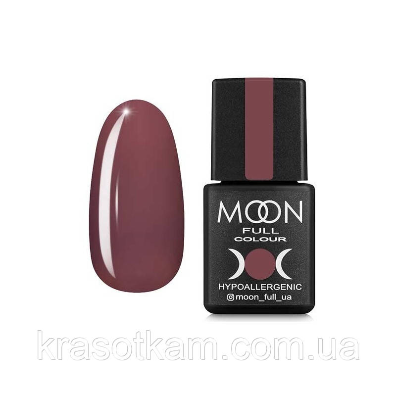 Гель-лак Moon Full No193 гіркий шоколад, 8 мл.